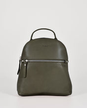 Load image into Gallery viewer, Olive Sherry Leather Backpack