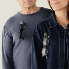 Load image into Gallery viewer, Wolf Grey SPEX 2 Pack Glasses Clips - Klipsta