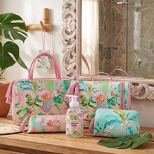 Load image into Gallery viewer, XL Vanity Toiletries Bag in Tiki Island
