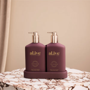 Sweet Plum & Berries Transformative Wash & Lotion Duo - al.ive body