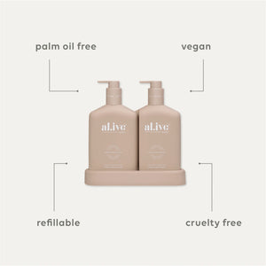 Apricot & Sweet Fig Wash & Lotion Duo - al.ive body