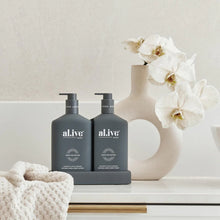 Load image into Gallery viewer, Coconut &amp; Wild Orange Wash &amp; Lotion Duo - al.ive body