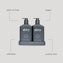 Load image into Gallery viewer, Coconut &amp; Wild Orange Wash &amp; Lotion Duo - al.ive body