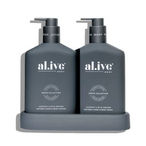 Coconut & Wild Orange Wash & Lotion Duo - al.ive body