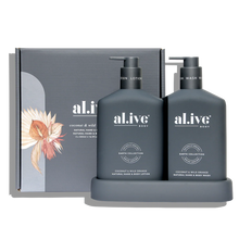 Load image into Gallery viewer, Coconut &amp; Wild Orange Wash &amp; Lotion Duo - al.ive body