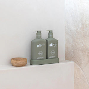 Green Pepper & Lotus Wash & Lotion Duo - al.ive body