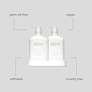 Mango & Lychee Wash & Lotion Duo - al.ive body