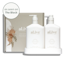 Load image into Gallery viewer, Mango &amp; Lychee Wash &amp; Lotion Duo - al.ive body