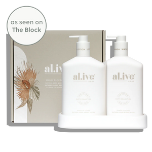 Mango & Lychee Wash & Lotion Duo - al.ive body