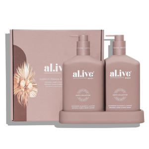Raspberry Blossom & Juniper Wash & Lotion Duo - al.ive body