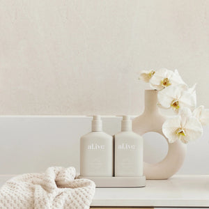 Sea Cotton & Coconut Wash & Lotion Duo - al.ive body