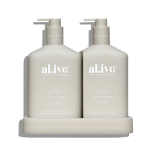 Load image into Gallery viewer, Sea Cotton &amp; Coconut Wash &amp; Lotion Duo - al.ive body