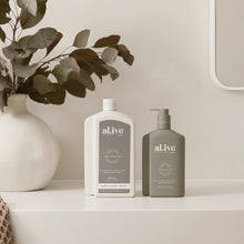 Load image into Gallery viewer, Willow Gum &amp; Lemon Myrtle 1L Wash Refill - al.ive body