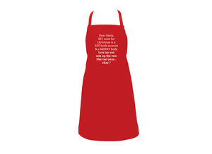 Fat Skinny Christmas Apron