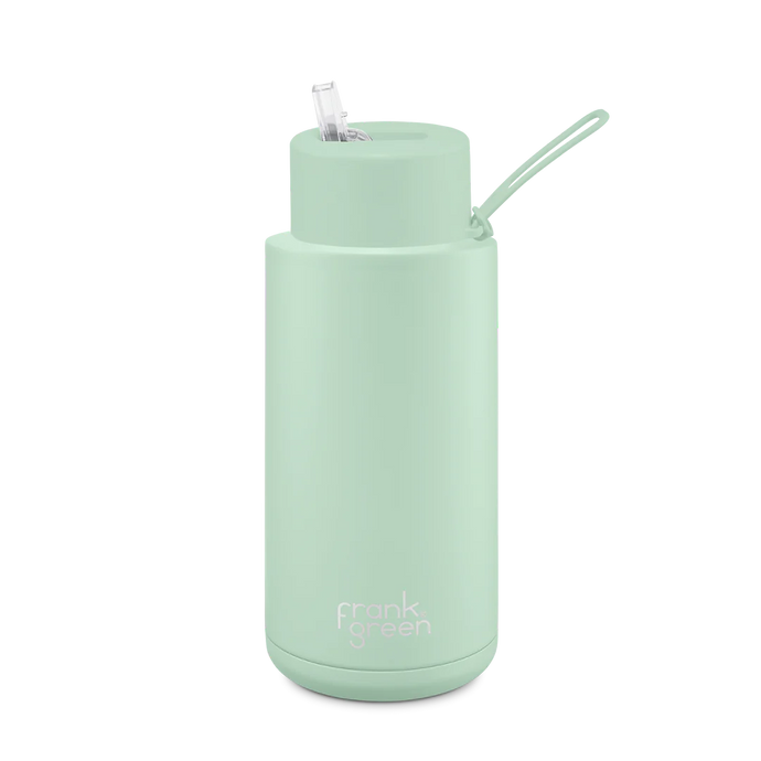 Mint Gelato Ceramic Reusable Bottle 34oz/1L - Frank Green