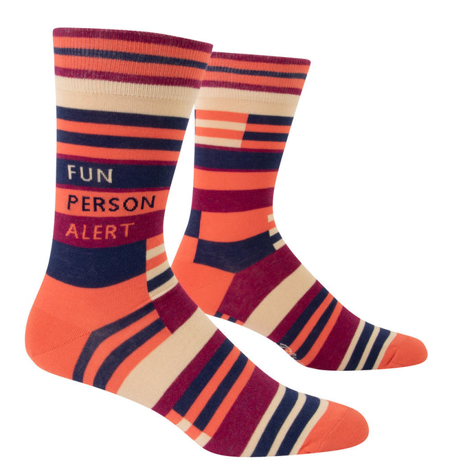 'Fun Person Alert' Men's Socks
