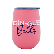 Load image into Gallery viewer, Gin-gle Bells Christmas Wine Tumbler
