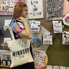 Load image into Gallery viewer, “Windsor 2756” Calico Tote Bag