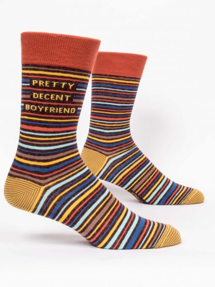 'Pretty Decent Boyfriend' Men's Socks