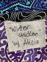 Load image into Gallery viewer, “Winter Chicken” - Winter Jacket - Recycled Blanket - Handmade Jacket