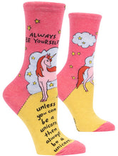 Load image into Gallery viewer, &#39;Always Be A Unicorn&#39; Women&#39;s Socks