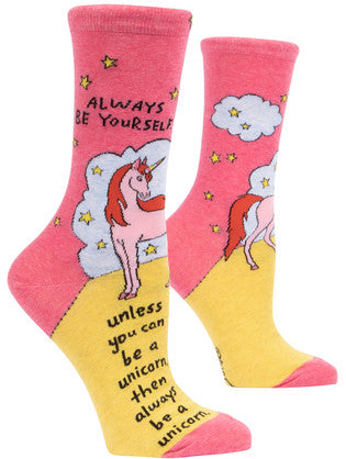 'Always Be A Unicorn' Women's Socks