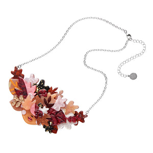 Turn a New Leaf Necklace - Erstwilder x Laura Blythman