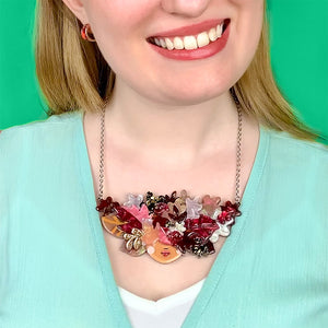 Turn a New Leaf Necklace - Erstwilder x Laura Blythman