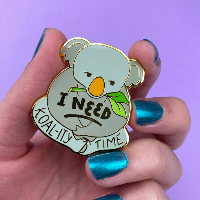 Koal-ity Time Enamel Pin - Erstwilder