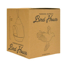 Load image into Gallery viewer, Green Bamboo Bird House