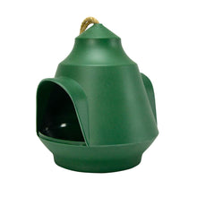 Load image into Gallery viewer, Green Bamboo Bird House