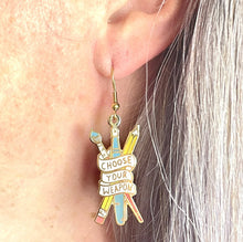 Load image into Gallery viewer, Choose Your Weapon Earrings