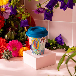 Ceramic Reusable Cup - Mexican Dream