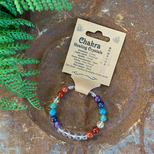 “Chakra” Crystal Healing Bracelet