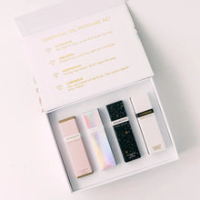 Load image into Gallery viewer, Crystal Essential Oil Perfume Roller Gift Set