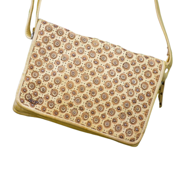 River Foldover Bag - Bamboo