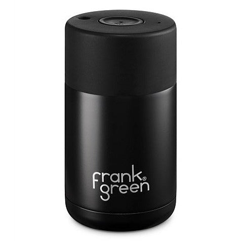 Midnight Black Ceramic Reusable Cup 295ml - Frank Green