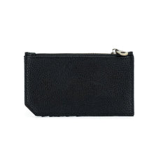 Load image into Gallery viewer, Black Gabbie Card Holder/Coin Purse