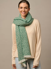 Load image into Gallery viewer, Green Alaska Scarf