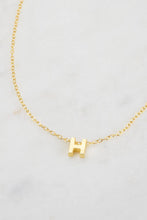 Load image into Gallery viewer, Letter Necklace A-Z Gold