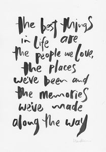 The Best Things In Life