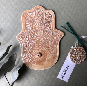 Hamsa Hand Incense Holder