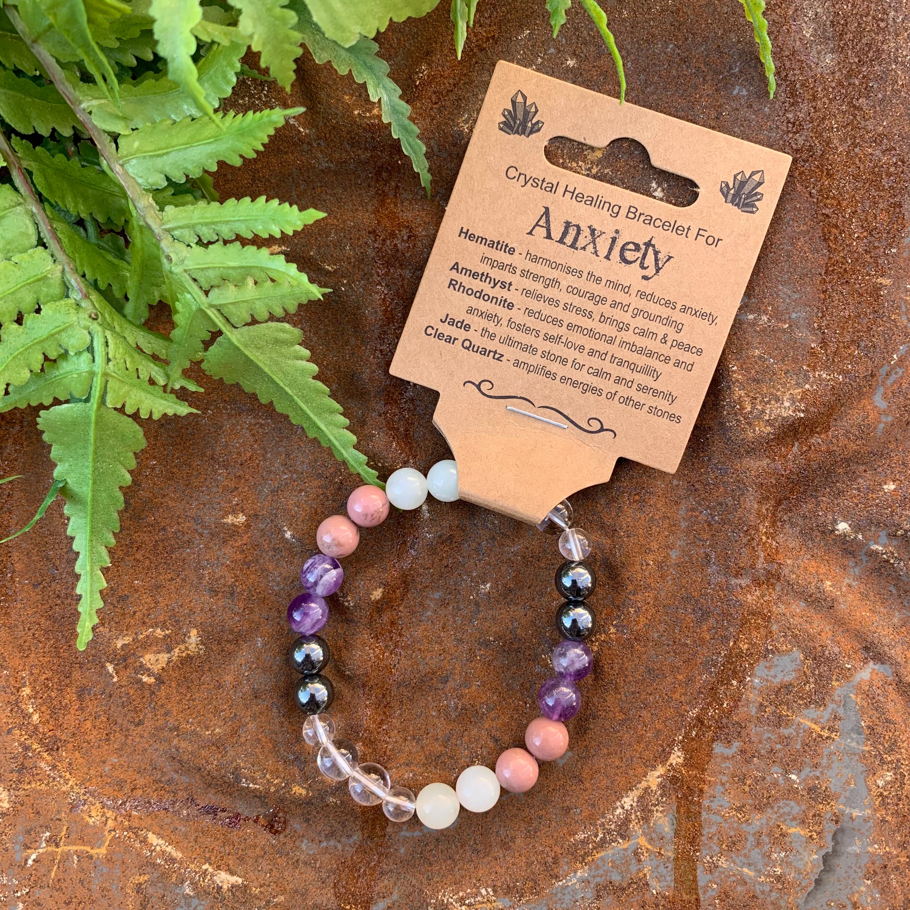 Anxiety Crystal Healing Bracelet