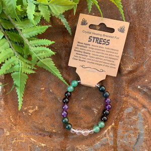 “Stress” Crystal Healing Bracelet