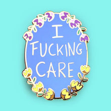 Load image into Gallery viewer, I F*cking Care Lapel Pin
