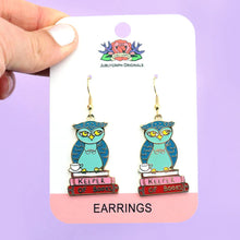 Load image into Gallery viewer, Keeper of Books Earrings
