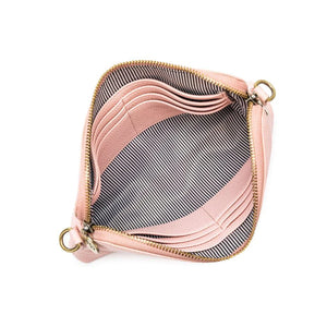 Pink Kiara Crossbody/Clutch Bag