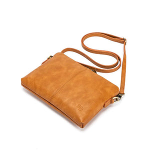Tan Kiara Crossbody/Clutch Bag