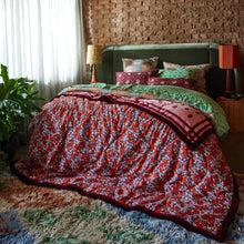 Load image into Gallery viewer, Lia Velvet Bedcover - Sage x Clare