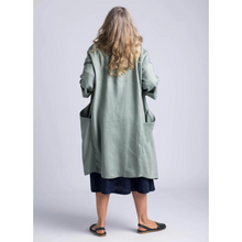 Load image into Gallery viewer, Lazybones Linen Duster - Slate M/L